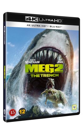 Meg 2 The Trench 4K UHD + Blu Ray