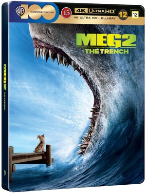 Meg 2 The Trench Steelbook 4K UHD + Blu Ray