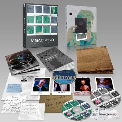 Memento Steelbook Collectors Edition 2 Disc Blu Ray