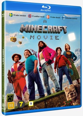A Minecraft Movie Blu ray