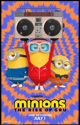 Minions The Rise of Gru Blu Ray