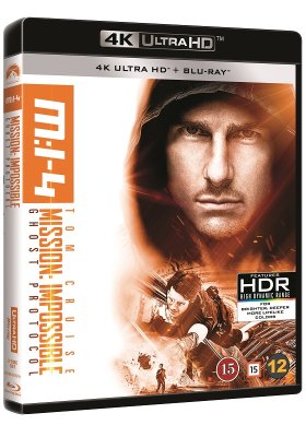 Mission Impossible 4 Ghost Protocol 4K UHD + Blu Ray