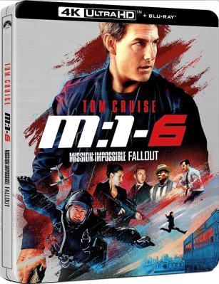 Mission Impossible Fallout  Steelbook 4K UHD + Blu Ray