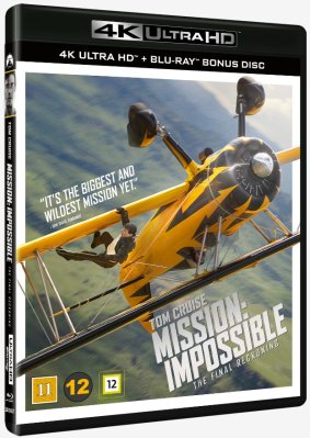 Mission Impossible  The Final Reckoning 4K + Blu ray