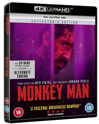 Monkey Man 4K (slipcover)