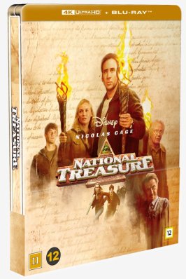 National Treasure Steelbook 4K + Blu ray