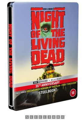 Night of the Living Dead Steelbook 4K (UK julkaisu)