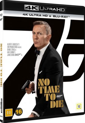 No Time to Die 4K UHD + Blu Ray