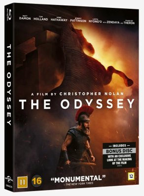 The Odyssey Blu ray + Bonus Blu ray (slipcover)