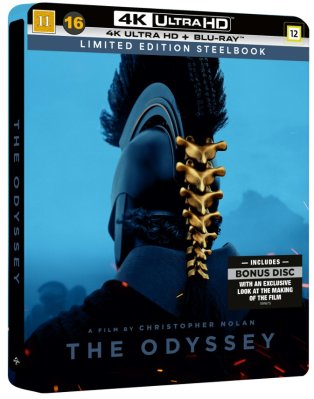 The Odyssey Steelbook 4K + 2 Disc Blu ray