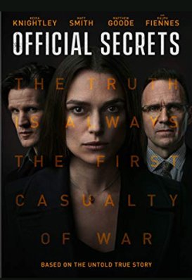 Official Secrets Blu Ray