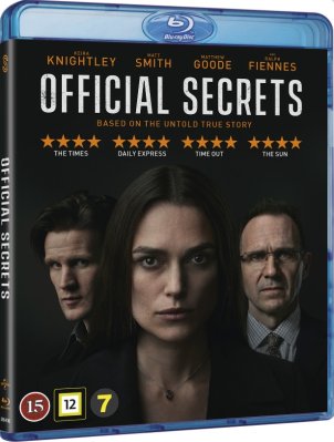 Official Secrets Blu Ray