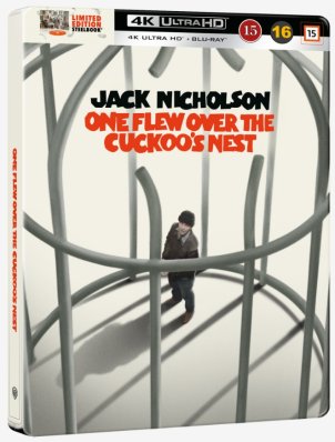 One Flew Over The Cuckoos Nest Steelbook 4K + Blu Ray