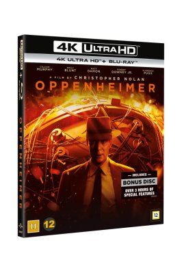 Oppenheimer 4K UHD + 2 Disc Blu Ray