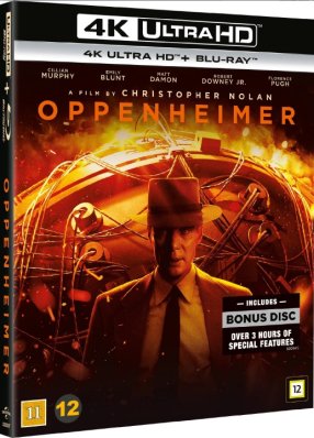 Oppenheimer 4K UHD + 2 Disc Blu Ray