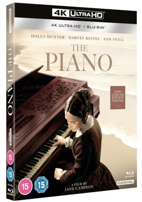 The Piano 4K + Blu Ray (slipcover)