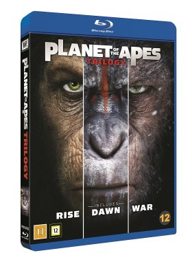 Planet of the Apes Trilogy Blu Ray