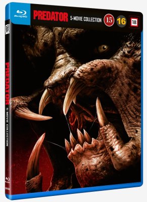 Predator 5 Movie Collection Blu Ray