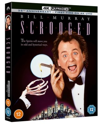 Scrooged 4K UHD (slipcover)