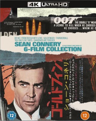 007: The Sean Connery James Bond 6-Film Collection 4K