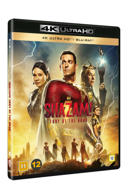 Shazam Fury of the Gods 4K UHD +  Blu Ray