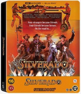 Silverado Steelbook 4K + Blu ray