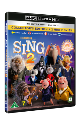 Sing 2 4K UHD + Blu ray