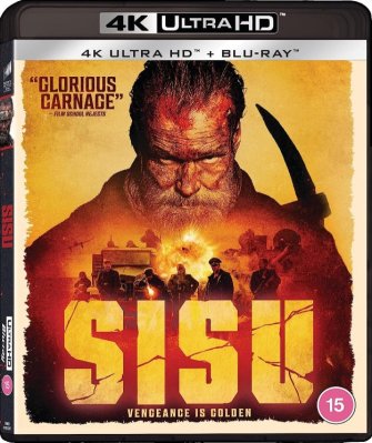 Sisu 4K UHD + Blu Ray