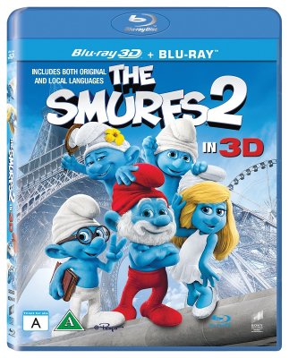 Smurfs 2 3D Blu Ray