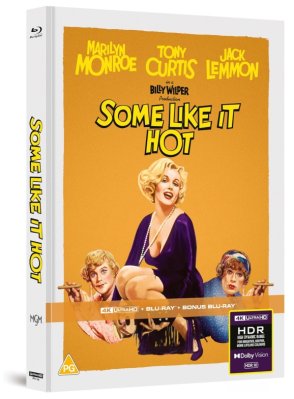 Some Like It Hot Limited Edition Mediabook 4K + Blu ray