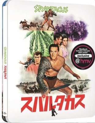 Spartacus Steelbook 4K UHD +  Blu Ray