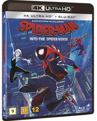 Spider Man Into the Spider-Verse 4K UHD + Blu Ray