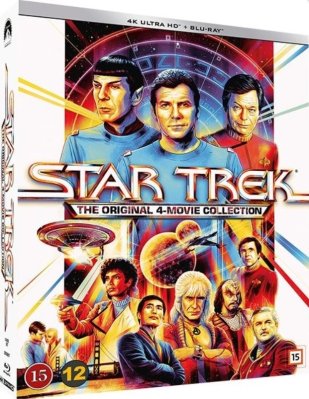 Star Trek: The Original 4 Movie Collection 4K UHD + Blu Ray