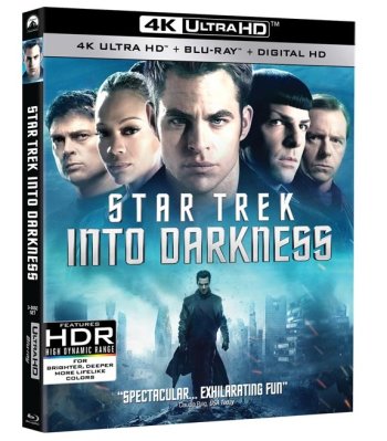 Star Trek Into Darkness 4K UHD + Blu Ray