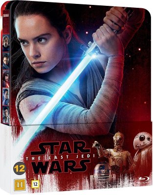 Star Wars The Last Jedi Steelbook 2 - Disc Blu Ray
