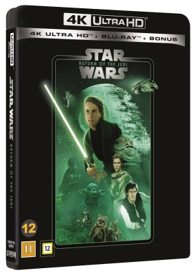 Star Wars Return of the Jedi 4K UHD + 2-Disc Blu Ray