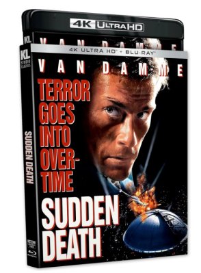 Sudden Death 4K UHD + Blu Ray (slipcover)