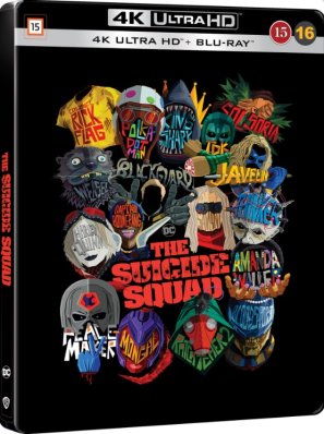 Suicide Squad Steelbook 4K UHD + Blu Ray