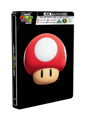 The Super Mario Bros Movie Steelbook 4K UHD + Blu Ray