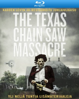 The Texas Chain Saw Massacre 4K Restoration Blu Ray + Bonus Mate