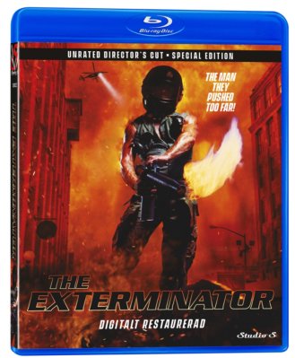 The Exterminator Unrated Directors Cut Blu Ray
