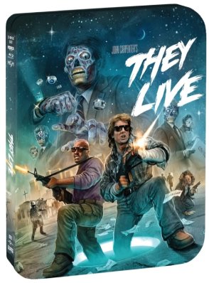 They Live Steelbook 4K + Blu ray