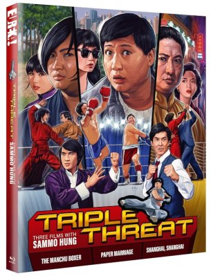 Triple Threat: Three Films with Sammo Hung Blu ray