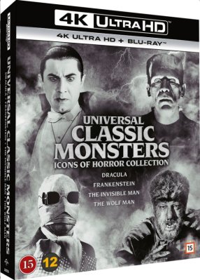 Universal Classic Monsters Icons of Horror Collection 4K UHD