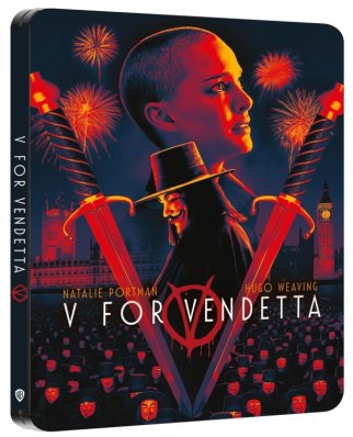 V for Vendetta Limited Edition Steelbook 4K + Blu ray