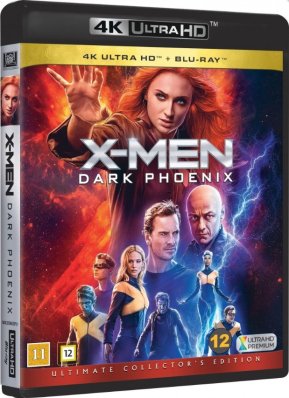 X Men Dark Phoenix 4K UHD + Blu Ray