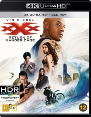 xXx: Return of Xander Cage 4K UHD + Blu Ray
